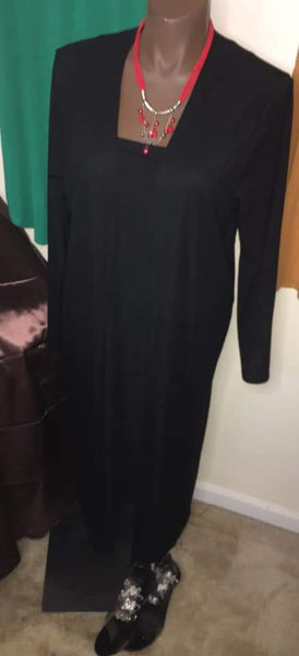 Kimono Ribbed Midi Dress